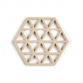 Birch Triangles Silicone Trivet