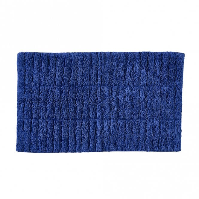 Zone Denmark Indigo Blue Tiles Bath Mat