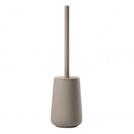 Taupe Nova One Toilet Brush & Holder